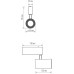 Трековый светильник Heck DL18795/01MR Black Dim Donolux