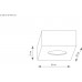 Точечный светильник Mono DL18812/7W White SQ Donolux