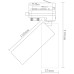 Трековый светильник Rollo DL18895R15W1B Track Donolux