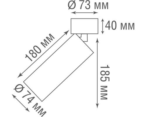 Спот Rollo DL18895R20N1B ST Donolux Спот Rollo DL18895R20N1B ST Donolux