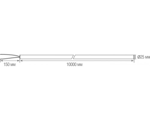 Гибкий неон Tuba DL18900WW160 Donolux Гибкий неон Tuba DL18900WW160 Donolux