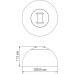 Трековый светильник Fiori DL18966R20W1B Donolux
