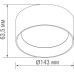 Точечный светильник Nola DL20126R18N1B Donolux