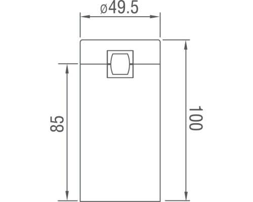 Трековый светильник Alpha DL20231M5W1 Black Donolux