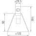Трековый светильник Tringlas DL20234M5W1 Black Bronze Donolux