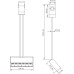 Трековый светильник Eye turn DL20244M6W6B Black Donolux