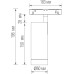 Трековый светильник Alpha DL20295TW20WTuya Donolux