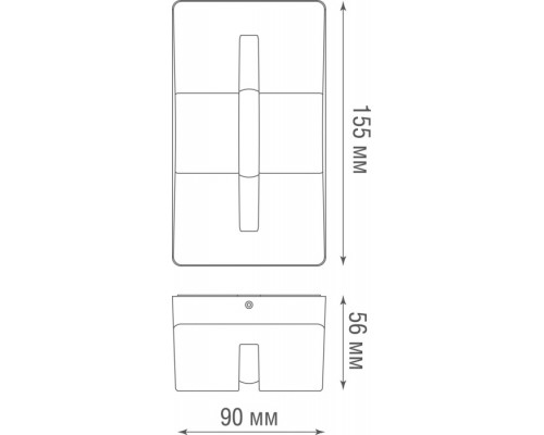 Архитектурная подсветка Cross DL20504W3DG Donolux Архитектурная подсветка Cross DL20504W3DG Donolux