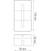 Архитектурная подсветка Cross DL20504W3DG Donolux