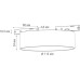 Трековый светильник Luna DL20735WW12B Donolux