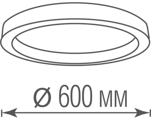 Потолочный светильник Aura DL600C54NW Black Donolux