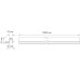 Шинопровод Slim Line DLS2500InB Donolux