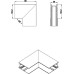 Соединитель угловой SPACE-Track system Inner corner CW Donolux