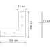Соединитель L-образный Slim Line L connector DLS B Donolux