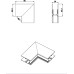 Соединитель угловой SPACE-Track system Outter corner CW Donolux