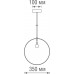 Подвесной светильник Forma S111016/1C Donolux