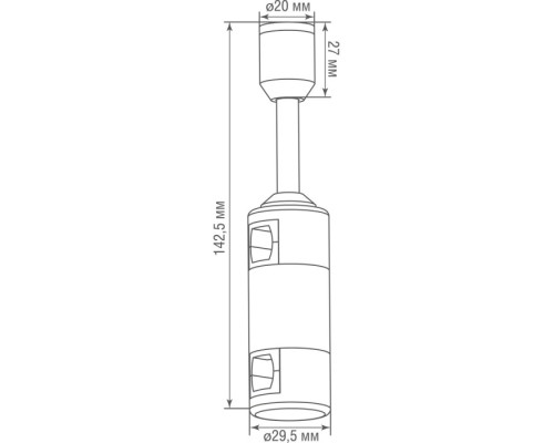 Стойка CODE 1.2 Single Stand H135 B DL20224 Donolux Стойка CODE 1.2 Single Stand H135 B DL20224 Donolux