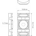 Комплект накладной Round Line Surface Mounting Kit DL20355, DL20356 Donolux