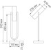Интерьерная настольная лампа Soho T111022/1black Donolux