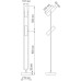 Торшер Soho T111022/2black Donolux