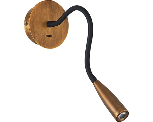 Настенный светильник Kaa W111044/1Black Bronze Donolux Настенный светильник Kaa W111044/1Black Bronze Donolux