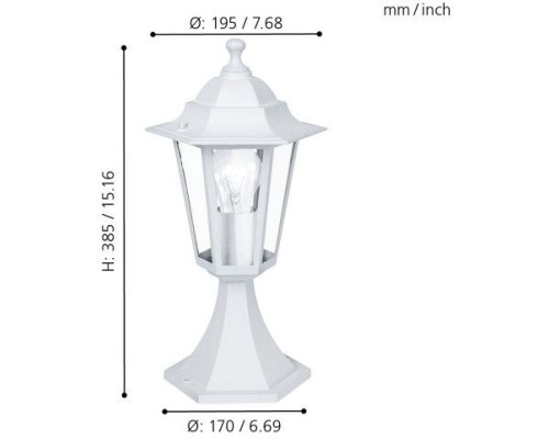 Наземный фонарь Laterna 5 22466 Eglo