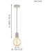 Подвесной светильник Yorth 32531 Eglo
