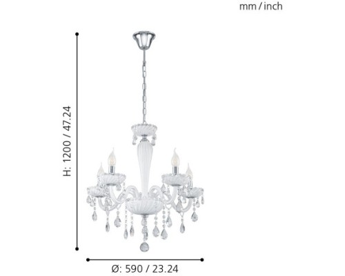 Подвесная люстра Carpento 39113 Eglo Подвесная люстра Carpento 39113 Eglo