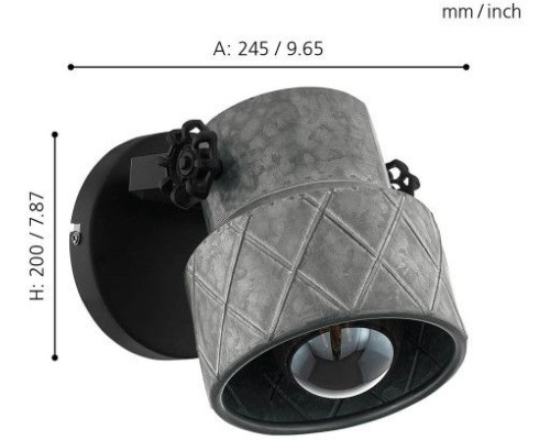 Спот Hilcott 39868 Eglo Спот Hilcott 39868 Eglo