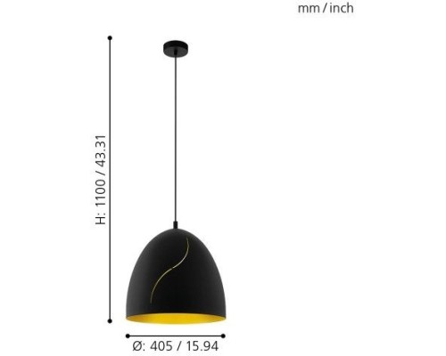 Подвесной светильник Hunningham 43067 Eglo Подвесной светильник Hunningham 43067 Eglo