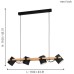 Подвесной светильник Hornwood 43424 Eglo