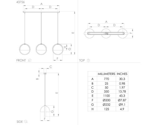 Подвесной светильник Callow 43756 Eglo Подвесной светильник Callow 43756 Eglo
