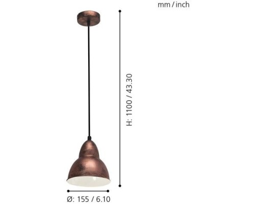 Подвесной светильник Truro 49235 Eglo Подвесной светильник Truro 49235 Eglo