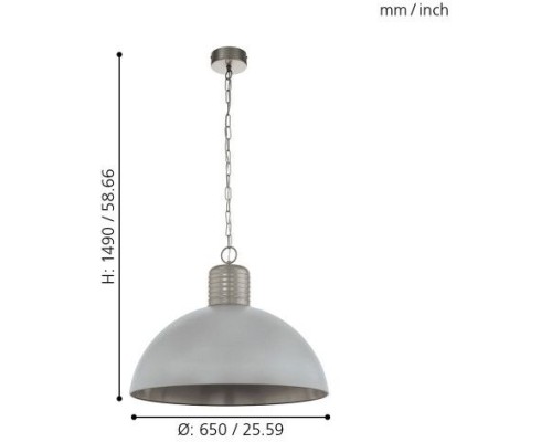 Подвесной светильник Coldridge 49757 Eglo Подвесной светильник Coldridge 49757 Eglo