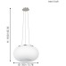 Подвесной светильник Optica 86814 Eglo