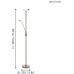 Торшер Baya Led 93876 Eglo