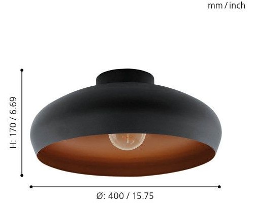 Потолочный светильник Mogano 94547 Eglo Потолочный светильник Mogano 94547 Eglo