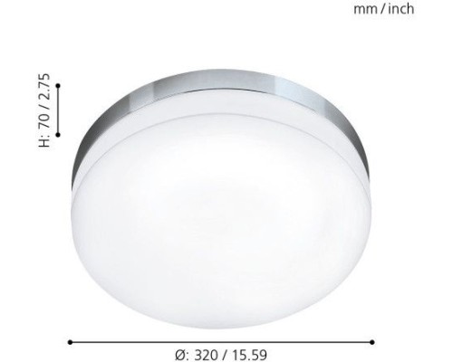 Потолочный светильник Led Lora 95001 Eglo Потолочный светильник Led Lora 95001 Eglo