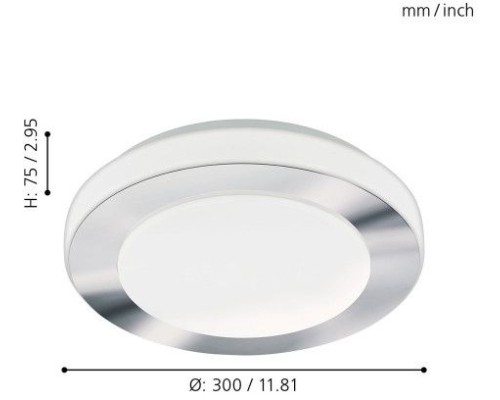 Точечный светильник Led Carpi 95282 Eglo Точечный светильник Led Carpi 95282 Eglo