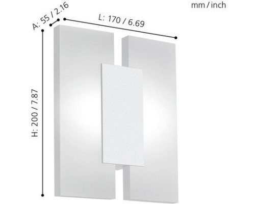Бра Metrass 2 96042 Eglo Бра Metrass 2 96042 Eglo