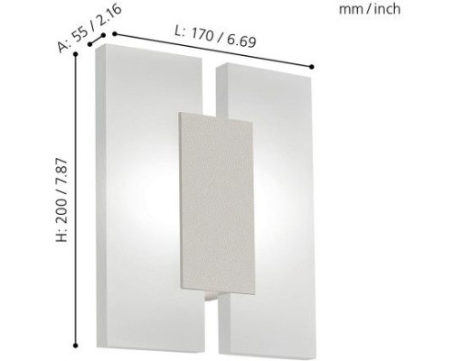 Бра Metrass 2 96043 Eglo Бра Metrass 2 96043 Eglo