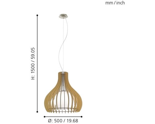 Подвесной светильник Tindori 96214 Eglo Подвесной светильник Tindori 96214 Eglo