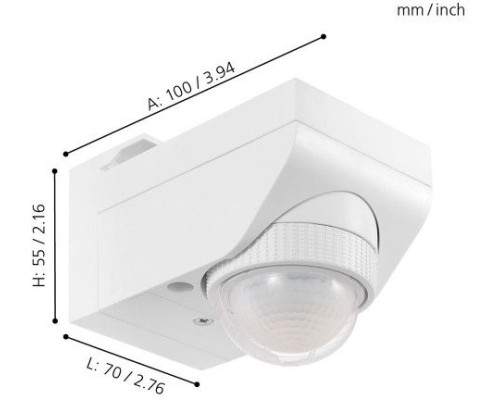 Датчик движения Detect Me 4 97466 Eglo Датчик движения Detect Me 4 97466 Eglo
