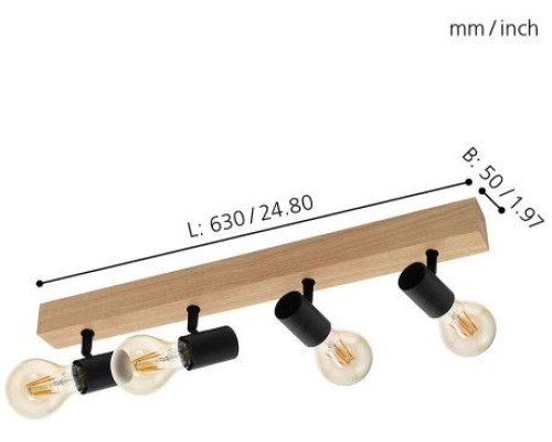 Спот Townshend 3 98114 Eglo Спот Townshend 3 98114 Eglo