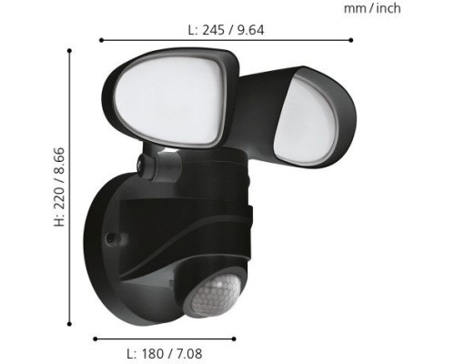 Прожектор уличный Pagino 98176 Eglo Прожектор уличный Pagino 98176 Eglo