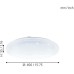 Настенно-потолочный светильник Frania-a 98236 Eglo