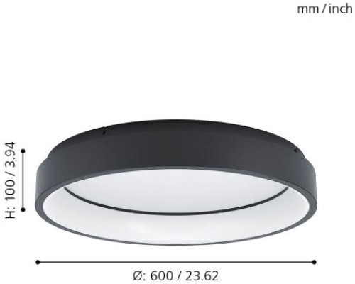 Потолочный светильник Marghera-c 99026 Eglo Потолочный светильник Marghera-c 99026 Eglo
