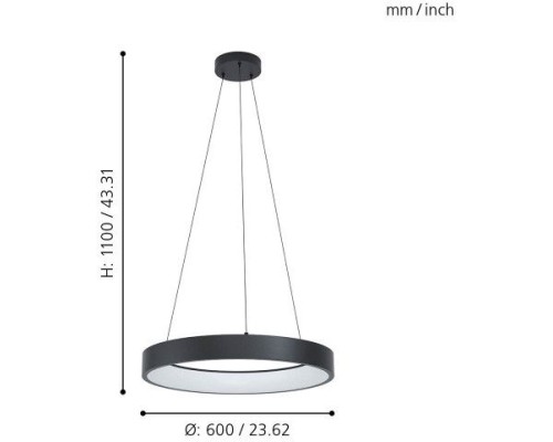 Подвесной светильник Marghera-c 99027 Eglo Подвесной светильник Marghera-c 99027 Eglo