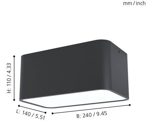 Потолочный светильник Grimasola 99284 Eglo Потолочный светильник Grimasola 99284 Eglo