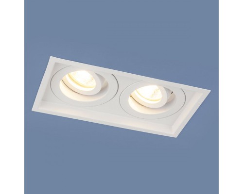 Точечный светильник 1071 1071/2 MR16 WH белый Elektrostandard Точечный светильник 1071 1071/2 MR16 WH белый Elektrostandard